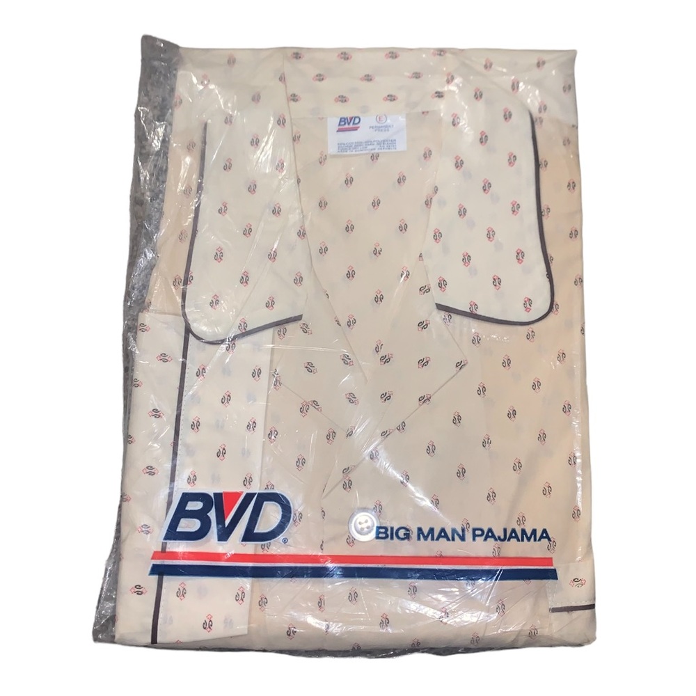 Vintage BVD Big Man Pajama Permanent Press